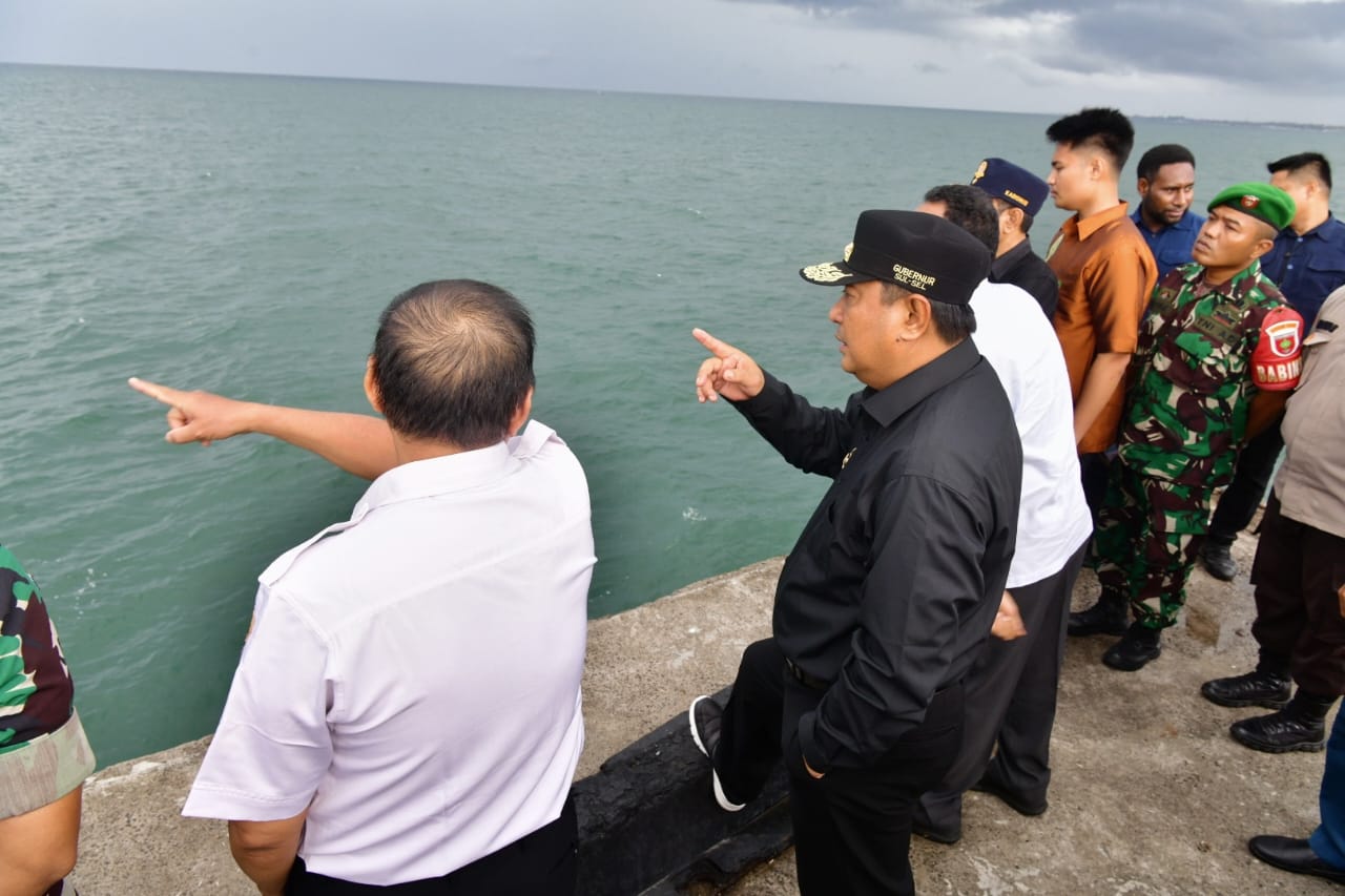 Pj Gubernur Bahtiar Tinjau Stasiun Pasang Surut Air Laut Pendeteksi Dini Tsunami