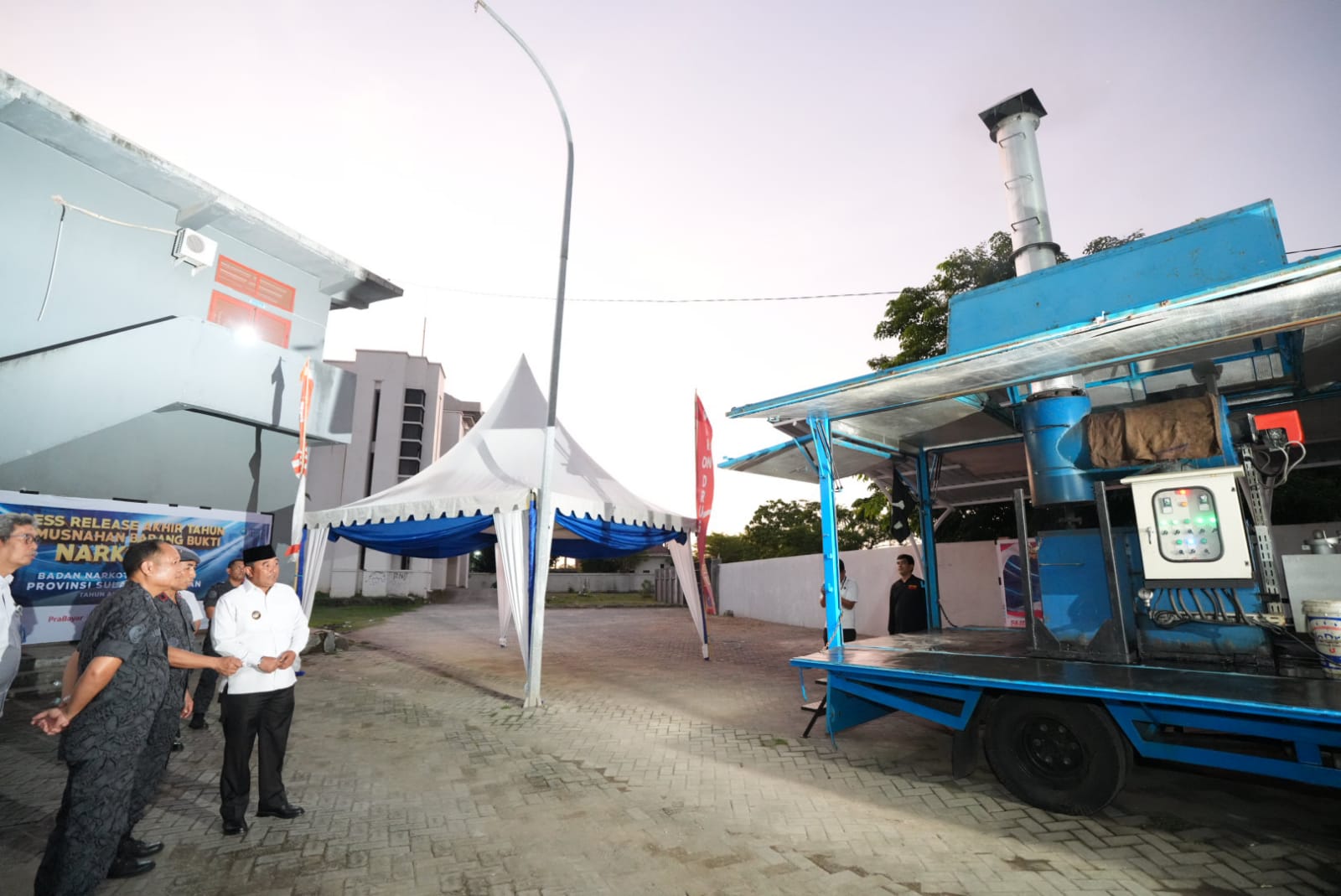 Musnahkan Barang Bukti, Pj Gubernur Sulsel Dukung Penuh Upaya Pencegahan dan Pemberantasan Narkoba