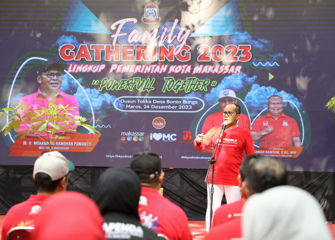 Pemkot Makassar Gelar Family Gathering, Danny: Pencapaian di 2023 Kerja Keras Kita Semua