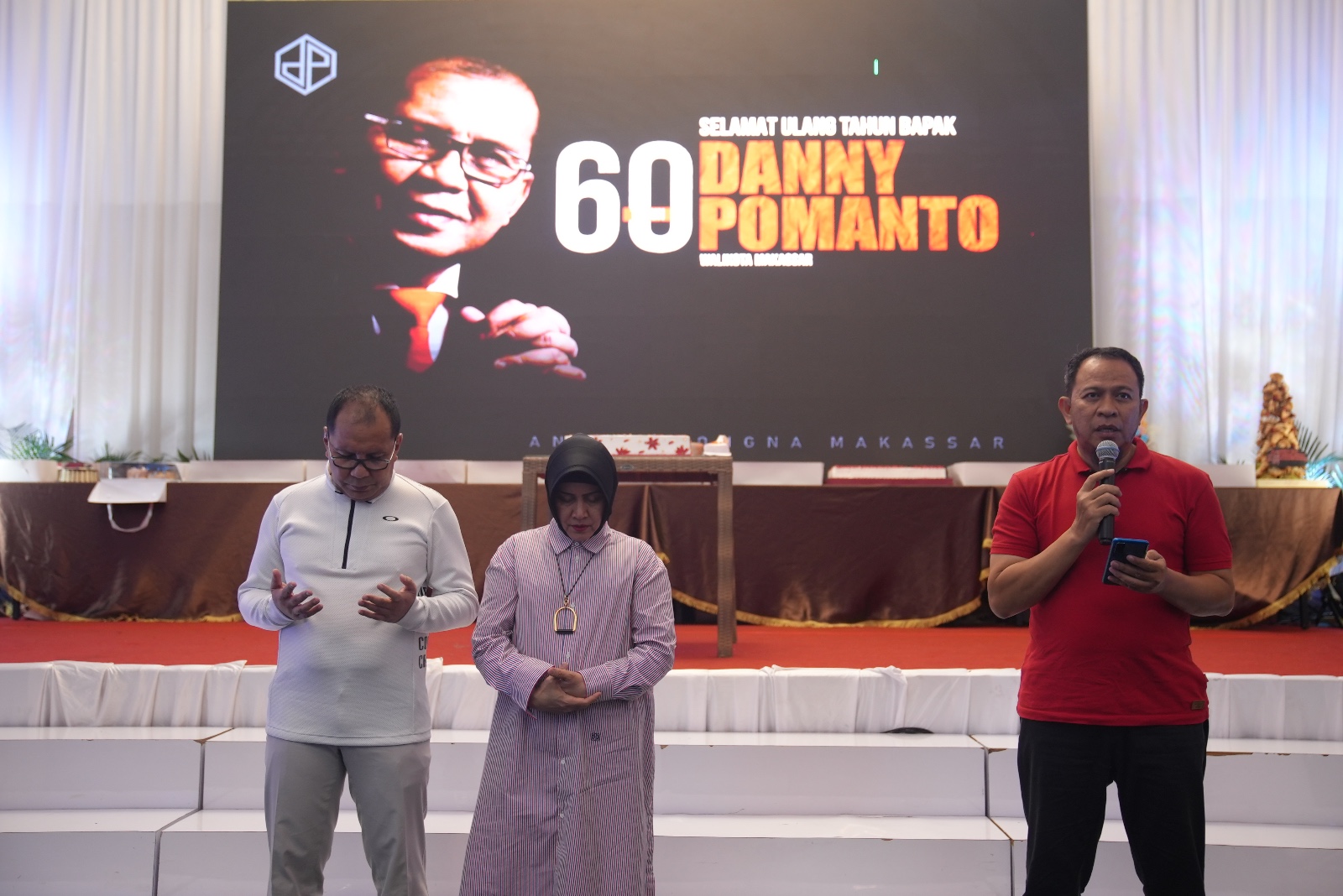 Rayakan Ulang Tahun Ke-60, Danny Pomanto Ungkap Kebahagiaan Didampingi Indira Yusuf Ismail