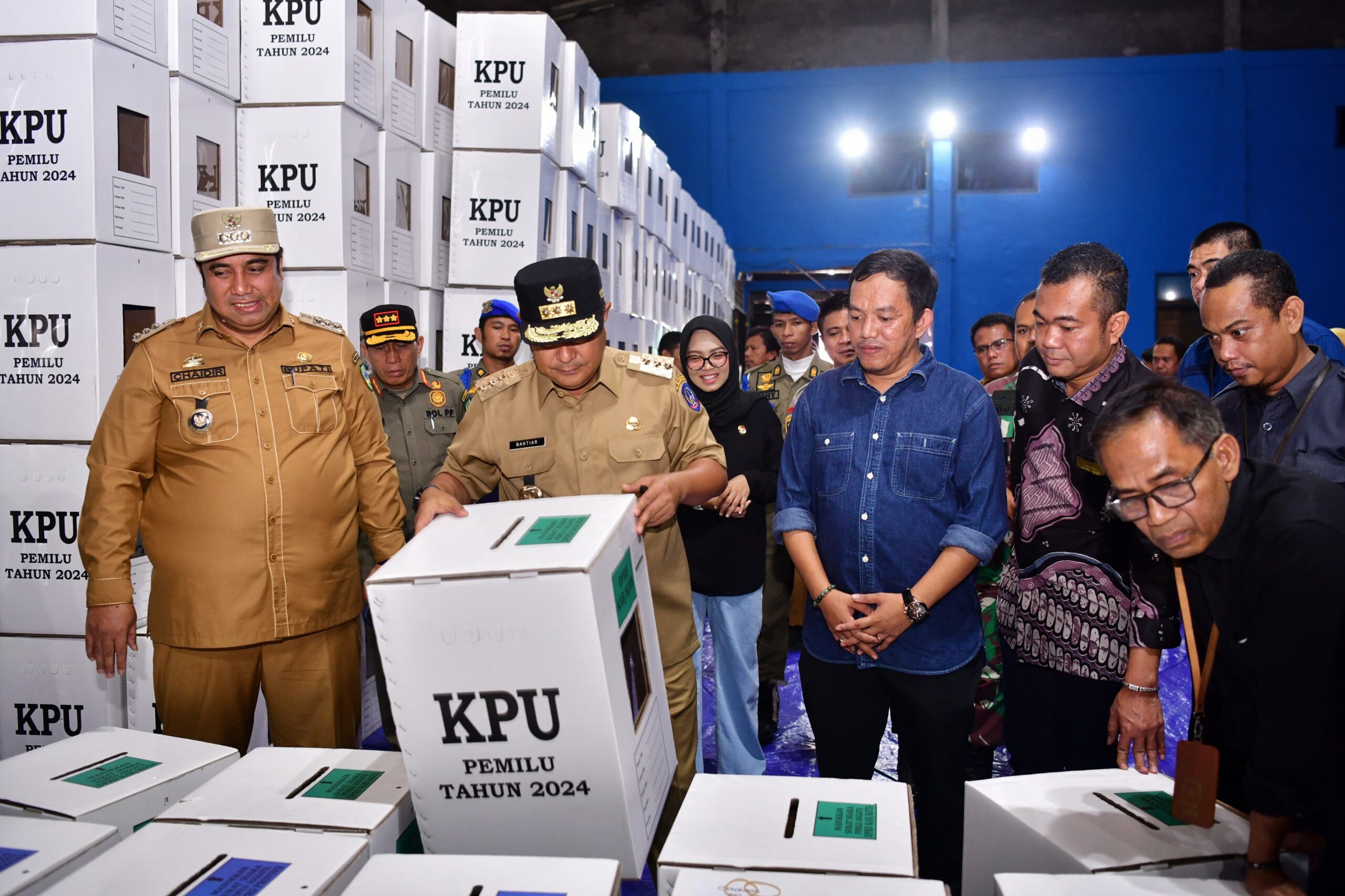 99 Persen Logistik Pemilu di Maros Sudah Siap