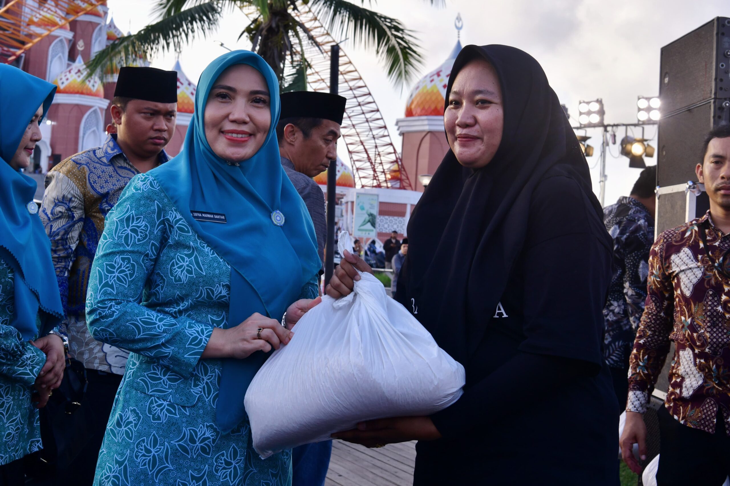 Sofha Marwah Bahtiar Apresiasi Pelaksanaan Gerakan Pangan Murah di Bulan Ramadan