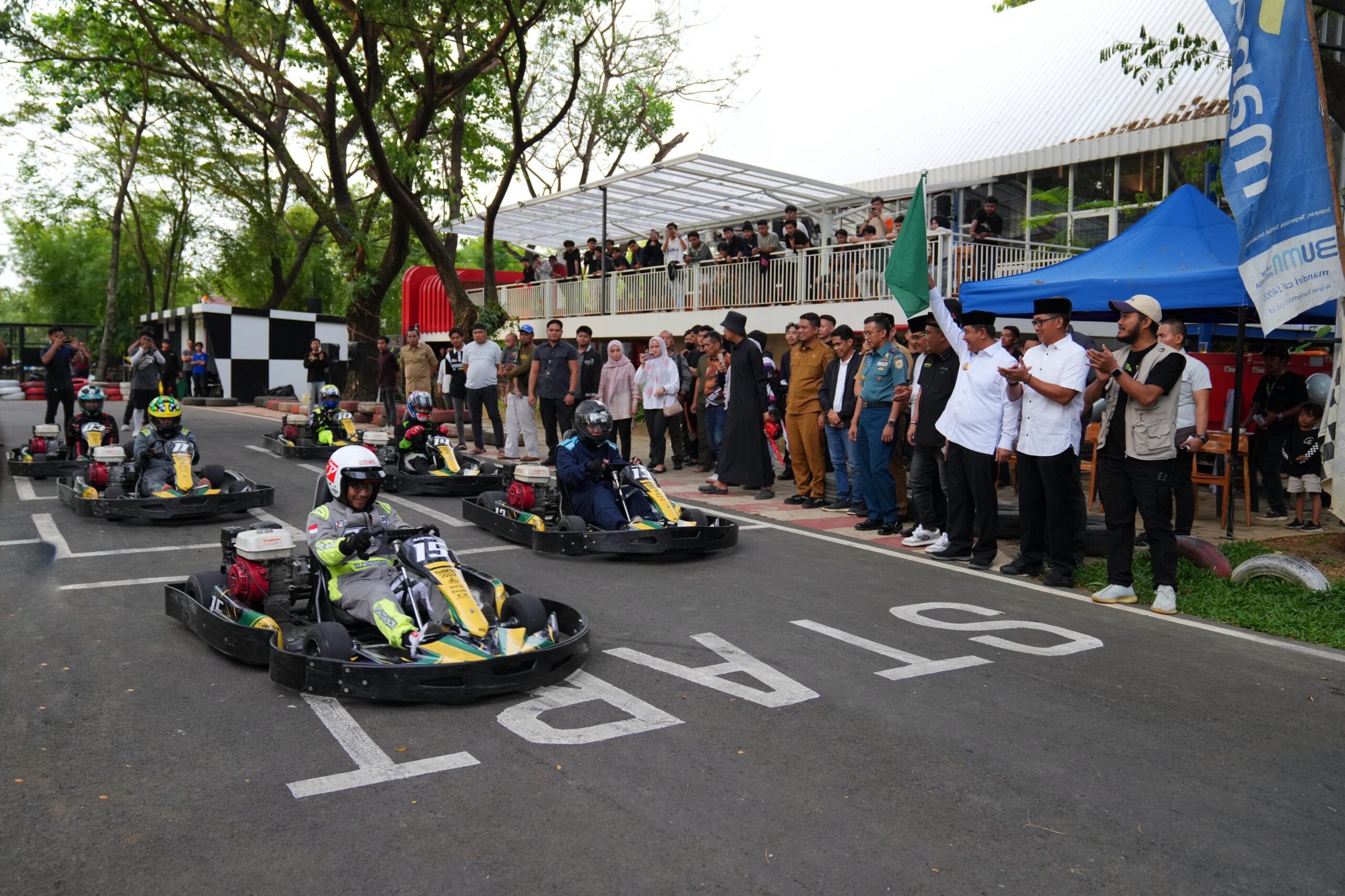Event Balap Go-Kart Pertama di Sulsel Perebutkan Piala Gubernur