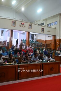 Bupati dan Wabup Sidrap Pantau Persiapan HUT Daerah