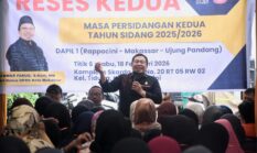 Wakil Ketua DPRD Kota Makassar Anwar F, Laksanakan Reses kedua Tahun Sidang 2025/2026