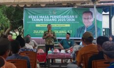 Anggota DPRD Sulsel Zulfikar Limolang Reses & Bawa Bantuan Di Pongo Masamba
