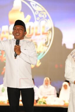 Belasan Ribu Jemaah Penuhi Halaman Masjid Agung Sidrap di Tabliq Akbar “Gaspoll”