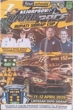 Membina Dan Mencari Bibit Atlet, Sidrap Akan Gelar  Kejurprof Drag Race Pada April 2026