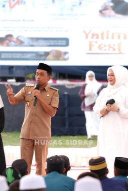 Yatim Fest di Sidrap Perkuat Kolaborasi Pemprov dan Pemkab Peduli Anak Yatim