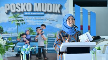 Pastikan Pemudik Sehat, Wawali Makassar Buka Posko Mudik BPJS Kesehatan 2026