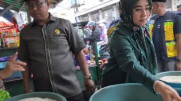 Komisi B DPRD Makassar Sidak Pasar Terong, Pastikan Harga Pangan Stabil Jelang Idul Fitri