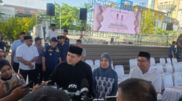 Munafri-Aliyah Undang Warga Makassar Salat Idulfitri di Lapangan Karebosi, Perkuat Kebersamaan