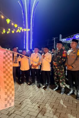 Sambut Hari Lebaran, Bupati Sidrap Lepas Peserta Takbir keliling