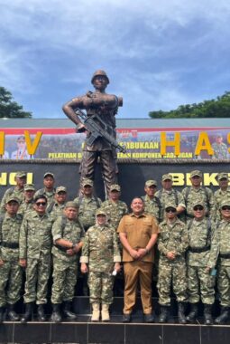 Wabup Nurkanaah Hadiri Pembukaan Latsarmil Komcad ASN 2026, Diikuti Kepala Desa se-Sidrap