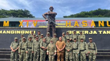 Wabup Nurkanaah Hadiri Pembukaan Latsarmil Komcad ASN 2026, Diikuti Kepala Desa se-Sidrap