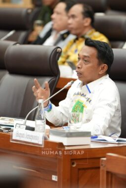 Bupati Syahar Perjuangkan Dana Bagi Hasil PLTB Sidrap di Komisi XII DPR RI