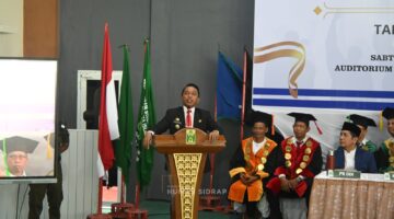 Memperkuat Generasi Religius, Bupati Sidrap Hadiri Wisuda IAI DDI dan Teken MoU