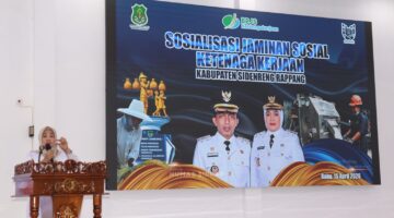 Langkah Nyata Lindungi Pekerja, Pemkab Sidrap dan BPJamsostek Edukasi Pengusaha Penggilingan Padi