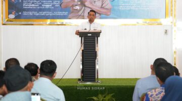 Bupati Syaharuddin Alrif Tegaskan Visi Sidrap Sehat dan Ramah Investasi