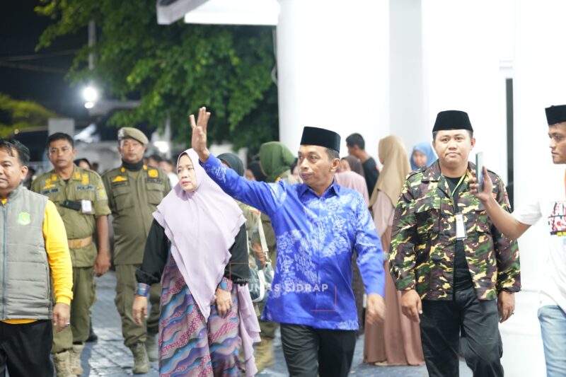 Foto Pelepasan Jemaah Haji di Rujab Sidrap