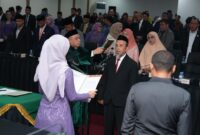 Suasana Pengambilan Sumpah di Ruang Rapat Paripurna/ Foto Dok: Humas DPRD Sulsel