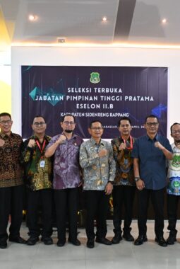 Sekda Sidrap Dalami Kapasitas Kandidat pada Tahap Wawancara Selter JPT Pratama