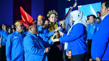 Vonny Ameliani Suardi Resmi Dilantik Sebagai Ketua KNPI Sulsel, Bersama Dengan Pengurus KNPI  Lainnya 