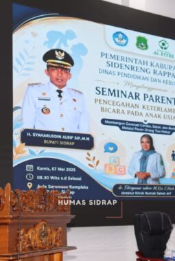 Seminar Parenting Sidrap Kupas Tuntas Pencegahan Keterlambatan Bicara Anak