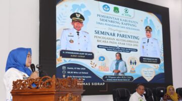 Seminar Parenting Sidrap Kupas Tuntas Pencegahan Keterlambatan Bicara Anak
