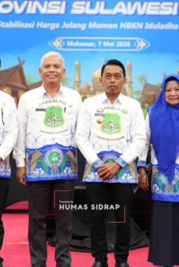 Bupati Sidrap Paparkan Lonjakan Ekonomi dan Surplus Beras di High Level Meeting TPID Sulsel