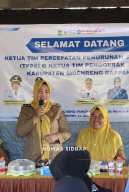 Pemberian Makanan Tambahan di Rumah Gizi Lanrang, Wabup Tekankan Pentingnya Gizi Bebas Pengawet