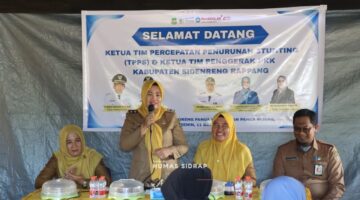 Pemberian Makanan Tambahan di Rumah Gizi Lanrang, Wabup Tekankan Pentingnya Gizi Bebas Pengawet