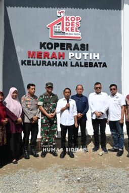 Saksikan Peresmian KDKMP oleh Presiden Prabowo, Bupati Sidrap Tegaskan Dukungan Penuh