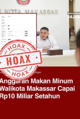 Pemkot Makassar Tegas: Isu Anggaran Rp10 Miliar untuk Makan Minum Wali Kota adalah Hoaks