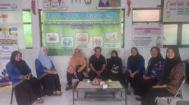 Ketua DPP LSM Gempa Saat Mendampingi Nurhalisa Di UPT PPA Gowa 