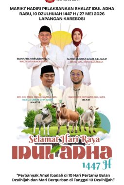 Appi-Aliyah Akan Salat Idul Adha Bersama Ribuan Warga di Lapangan Karebosi