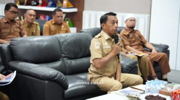 Pemkab Sidrap Paparkan Usulan Hibah Rekonstruksi Pascabencana ke BNPB RI