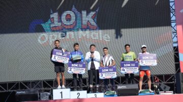 Wali Kota Makassar Ikut Finish Bersama Ribuan Runners 10K MHM 2026