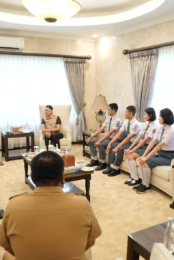Terima Silaturahmi Delegasi Paskibraka, Appi: Kalian Menjadi Kebanggaan Kota Makassar