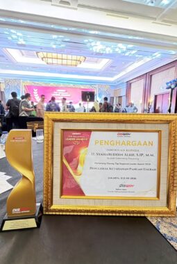 Bupati Sidrap Raih Disway Top Regional Leader Awards 2026 atas Kinerja Ketahanan Pangan