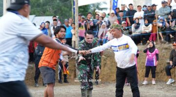 Servis Pertama Bupati Syaharuddin Tandai Dimulainya Tabaro Cup 2026