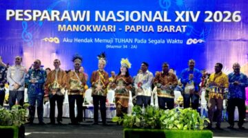 Menag Tutup Pesparawi Nasional XIV, Sulut Juara Umum, Sulsel Pertama Kalinya Raih Predikat Champion Gold
