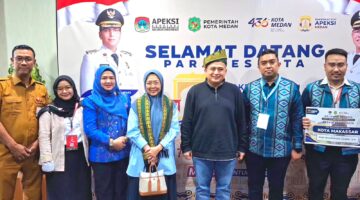 Pemkot Makassar Promosikan LONTARA+, UMKM, dan Pariwisata Pada APEKSI 2026 di Medan