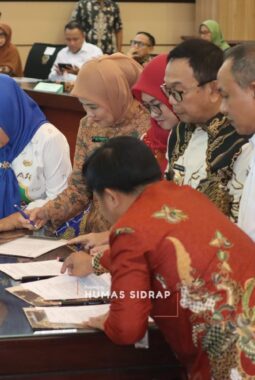 Wabup Sidrap Hadiri Finalisasi Penetapan LP2B, Tegaskan Komitmen Lindungi Lahan Pertanian
