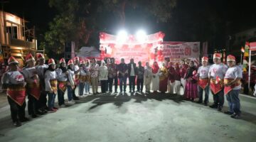 Munafri Hadiri Ramah Tamah HUT RI Telkomas, Pesan Warga Jaga Kebersamaan dan Kebersihan