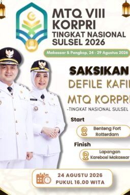 Kota Makassar Siap Sambut 1.600 Lebih Kafilah MTQ VIII KORPRI Nasional 2026
