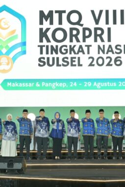MTQ VIII KORPRI Nasional Resmi Dibuka Menang RI, Appi: Ribuan Tamu Jadi Mesin Penggerak Ekonomi